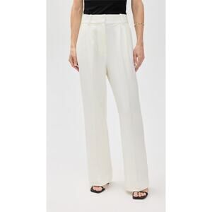 Favorite Daughter Women's Ivory High Rise The Favorite Pant Trousers Size 12
